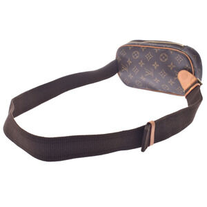 Louis Vuitton Body Ganju Pochette Monogram Bag Bum Brown